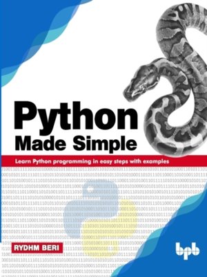 cover image of Python Made Simple